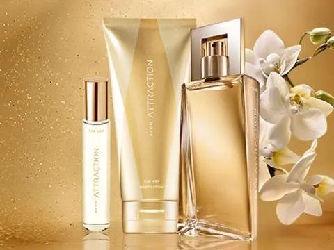 Avon Attraction for Her Perfume 3-piece Gift Set / Box