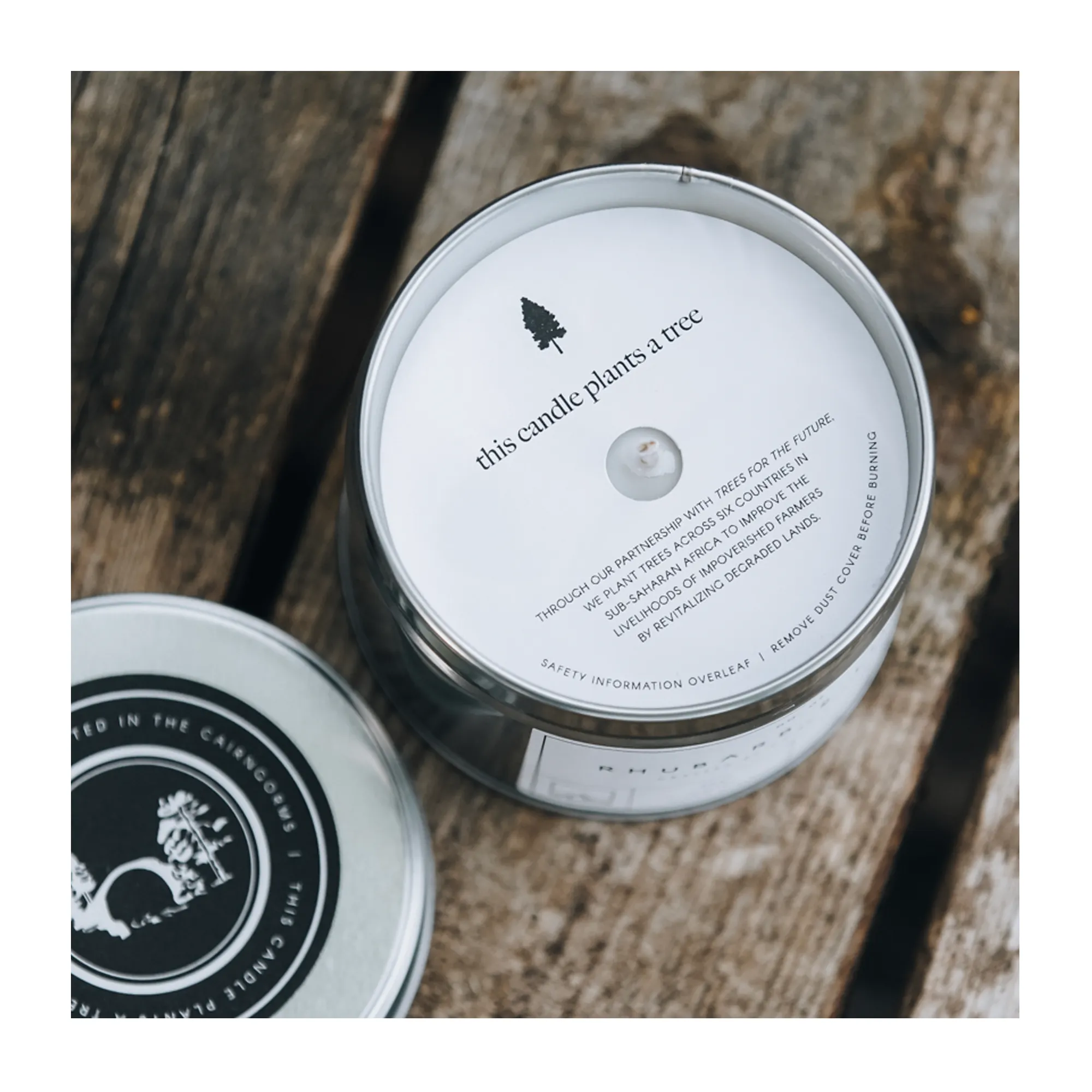 Caledonia Fruits Utility Tin Candle