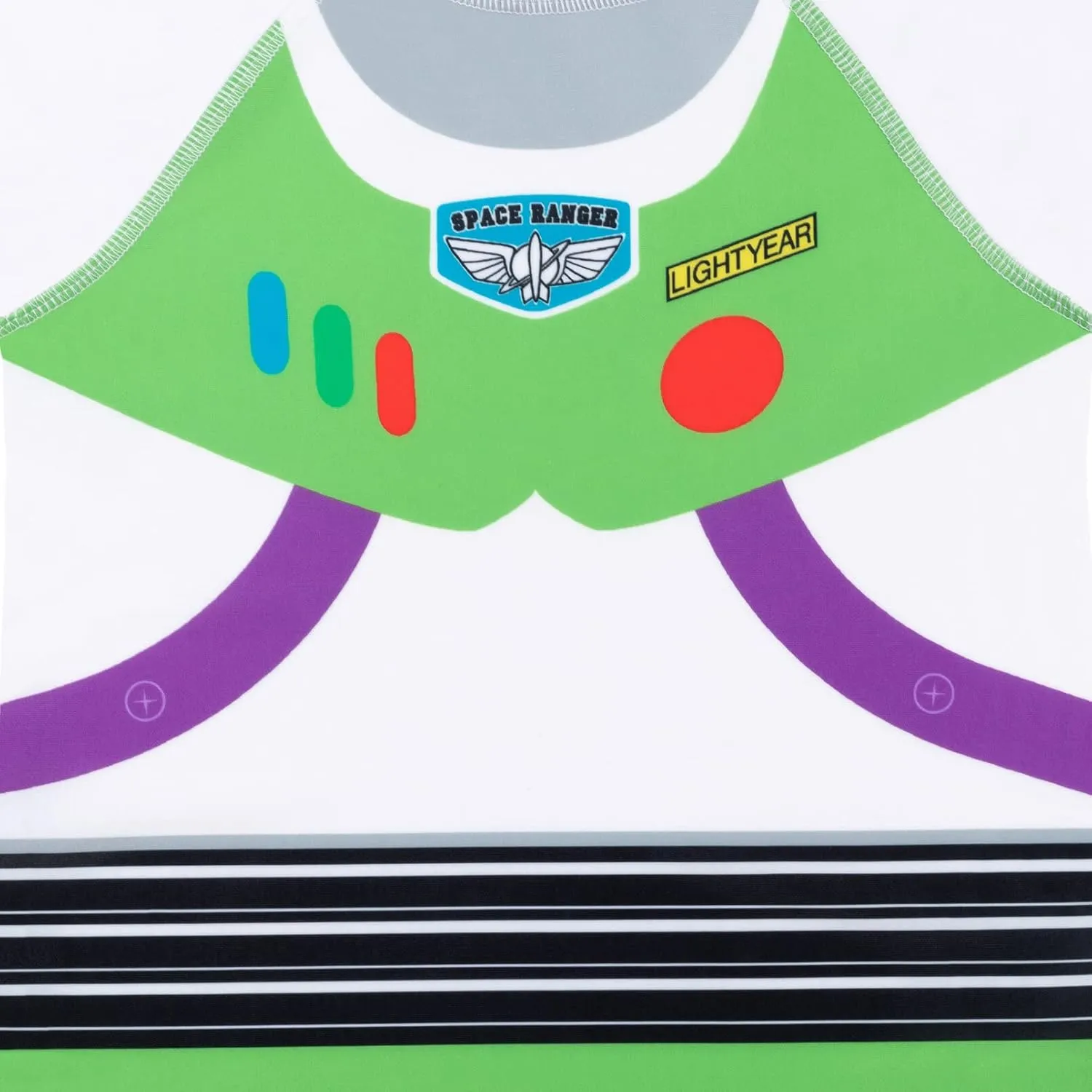 Disney Pixar Toy Story Alien Rex Slinky Dog Woody Baby Pullover Rash Guard and Swim Trunks Outfit Set Infant to Little Kid
