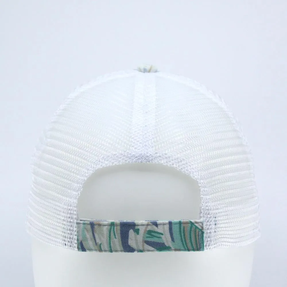 Floral Hawaiian Cotton Twill Adjustable Snapback Baseball Caps