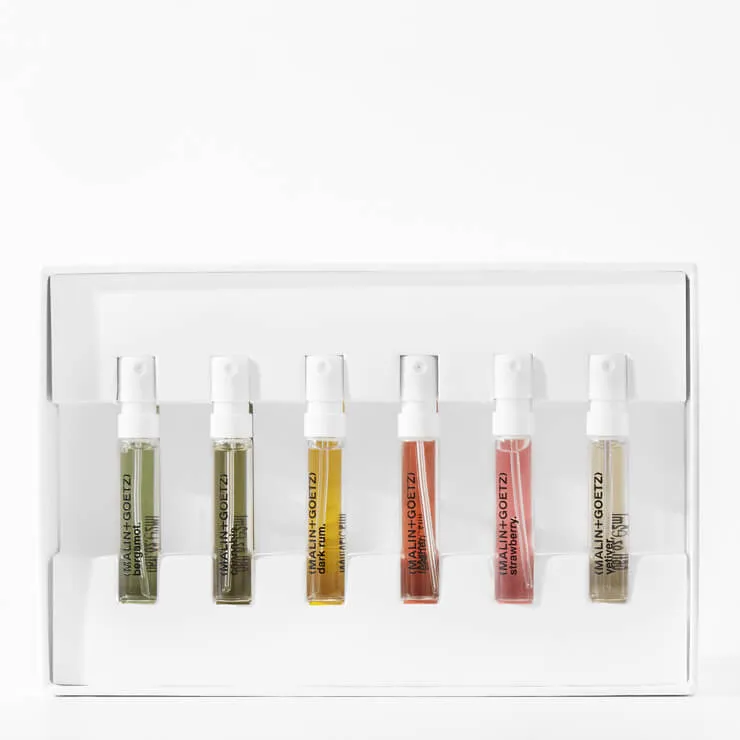 Fragrance Discovery Kit | 6 x 2ml Sprays | by Malin Goetz