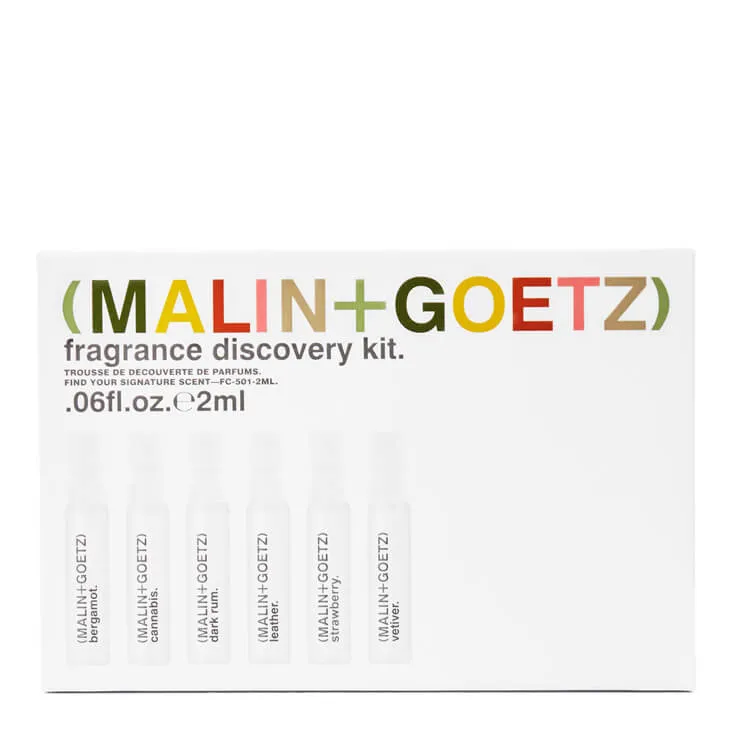 Fragrance Discovery Kit | 6 x 2ml Sprays | by Malin Goetz