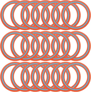 Jenaai 20 Pcs Flying Disc 10 Inch Flying Ring Adults Pool Disc for Family Outdoor Beach Lawn Backyard Garden Sport Playing Toss Game Gift
