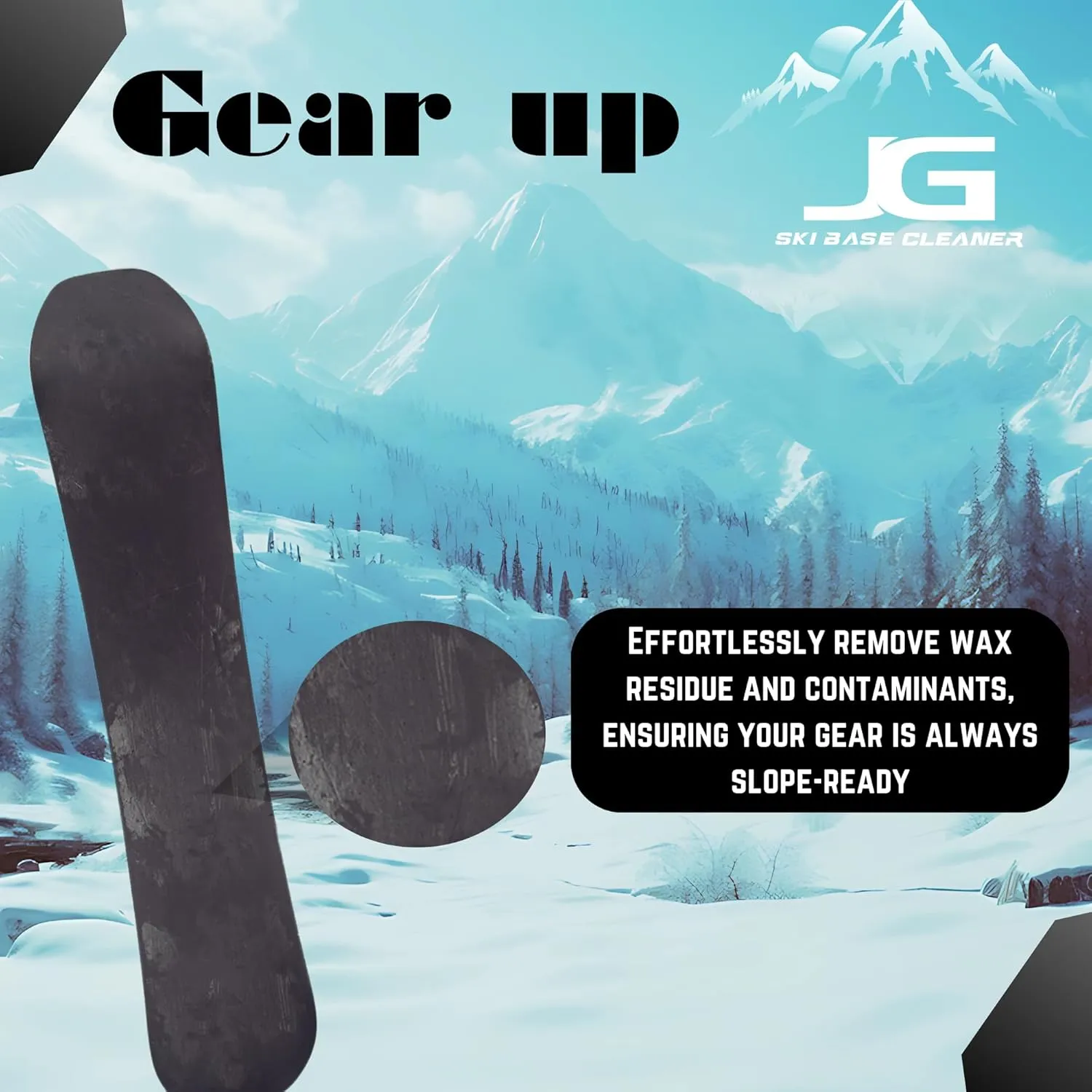 JG SKi Base Cleaner (1, 16 oz)
