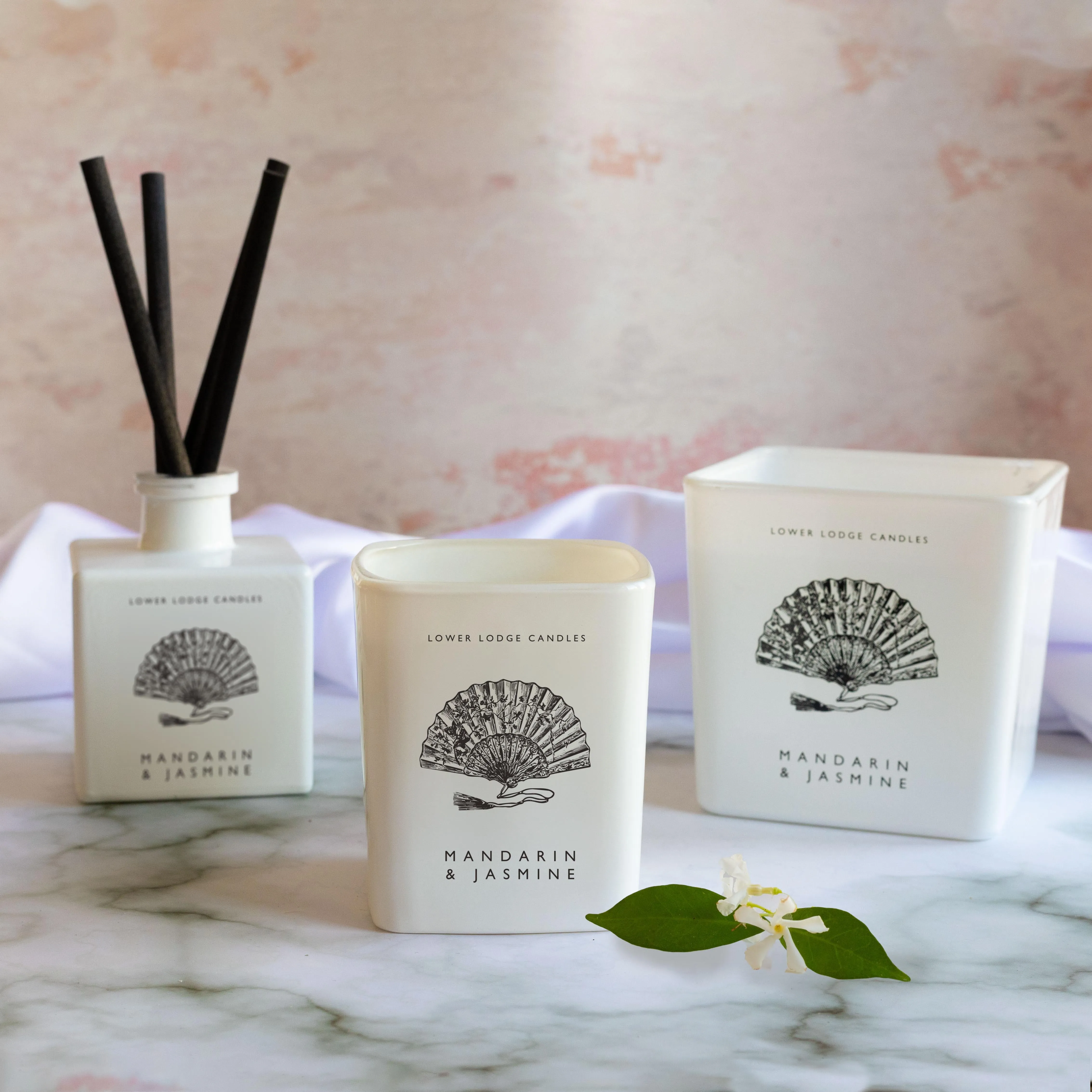 Mandarin and Jasmine Deluxe Scented Candle