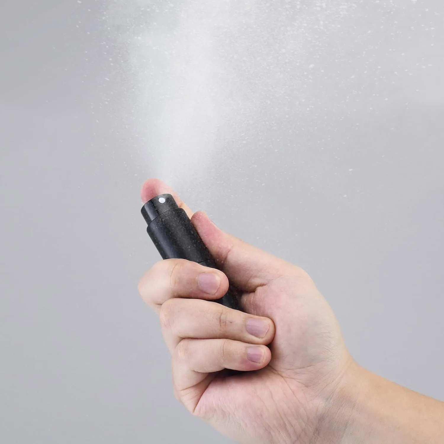 Perfume Atomizer Travel Bottle Refillable: Cologne Sprayer Portable for Men - Mini Spray Empty for Refill - 8ml Small Size Grey