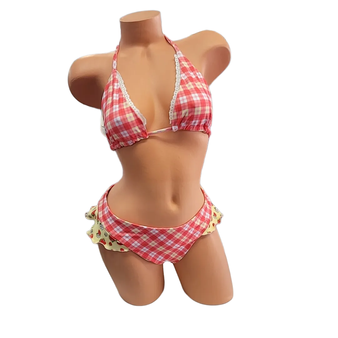 Strawberry Patch Triangle Top